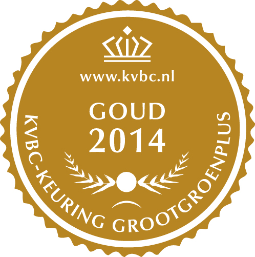 Gold Medal GrootGroenPlus 2014