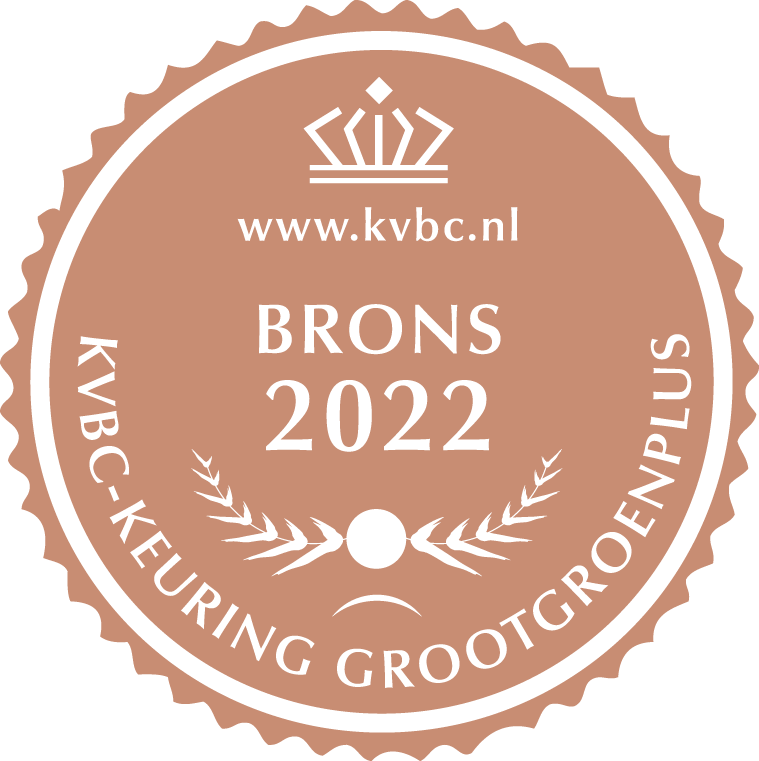 Bronze Medal KVBC GrootGroenPlus 2022