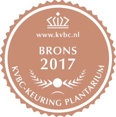 Bronze Medal Plantarium 2017