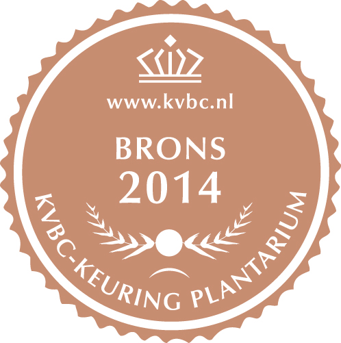 Bronze Medal Plantarium 2014
